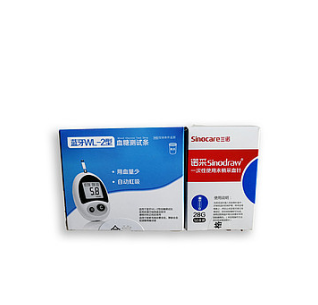 三諾血糖測(cè)試條適配三諾血糖儀藍(lán)牙 wl-2